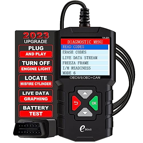 EDIAG YA201 Obd2 Scanner, Full OBD2 Modes Check Engine Code Reader