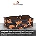 ProFitness Genuine Leather Tapered Workout Belt (4 Inches Wide) - Proper Weightlifting Form - Lower Back and Lumbar Support for Crossfit Exercises, Powerlifting Workouts (Medium, Camo)