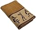 Avanti Linens Kokopelli Bath Towel, Nutmeg
