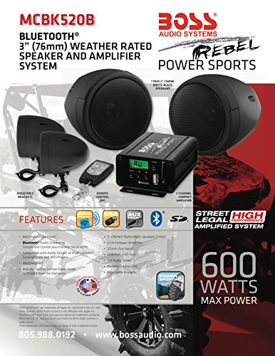 BOSS-Audio-Systems-MCBK520B-Motorcycle-Speaker-and-Amplifier-Sound-System-Bluetooth-Weatherproof-3-inch-Speakers