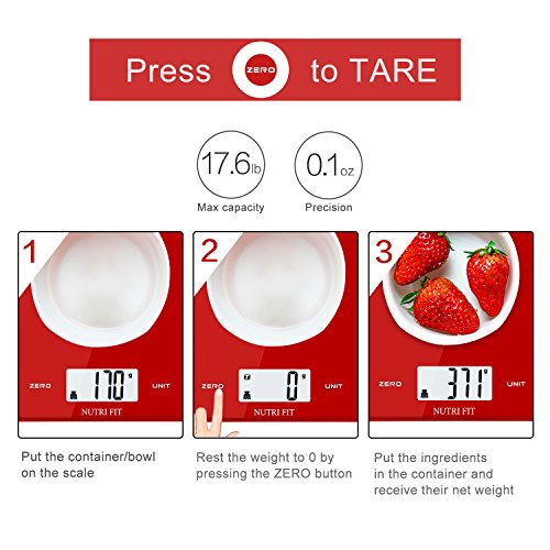 image for Digital Kitchen Scale Multifunction Food Scale,Baking Scale with Dough