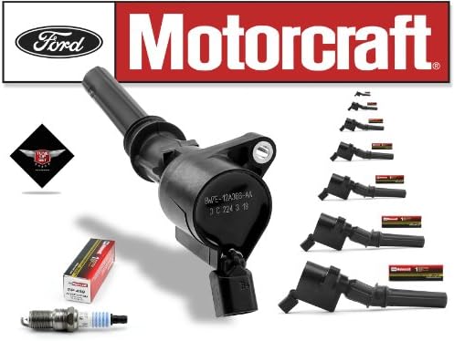 Set of 8 Motorcraft Ignition Coils DG-508 and 8 Motocraft Spark Plug SP-459