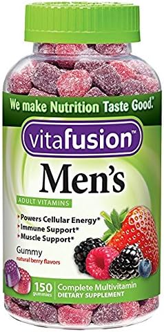 Vitafusion Men's Gummy Vitamins, 150 Count - Pack of 2