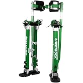 USG Sheetrock Professional Drywall Stilts, Lightweight Magnesium Construction, Adjustable Height, Padded Straps,Fast Height Adjustment, Quick-Release Clamp, 235 lb Capacity (24-40 Inch)