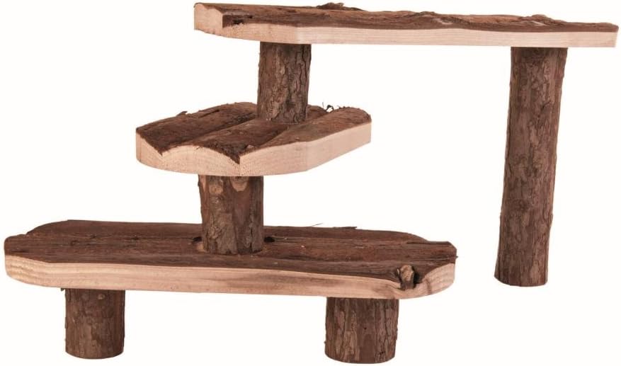 Trixie 6214 Natural Living Stairs for Small Animals 38 × 24 cm, 38 × 24 cm (1 Count)