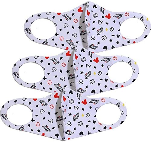 Amazon Co Jp バンタン 大人用 総柄 3枚セット ミッキーマウス マスク ディズニー マスク Disney 洗えるマスク 3枚組 服 ファッション小物