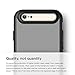 elago iPhone 6S Case, [Duro][Matte Black/Metallic Dark Grey] - [Premium Armor][Heavy Shock Absorption][Dual Layers] – for iPhone 6/6S