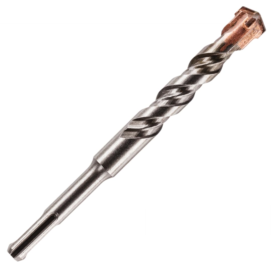 16mm x 160mm Long SDS Plus High Performance Hammer Drill Bits, Professional Tungsten Carbide Cross Tipped Masonry Drill Bit For Brick, Concrete, Stone, Granite. 16mm SDS Drill Bit