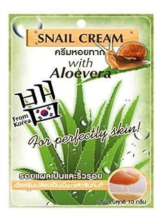 snail cream with aloe vera