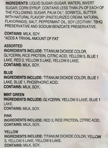 HOSPITALITY PASTEL BUTTERMINTS LARGE 2.75 LB. BAG, MADE IN AMERICA