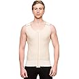 Isavela Male Abdominal Cosmetic Surgery Compression Vest W/Zipper (MG03)