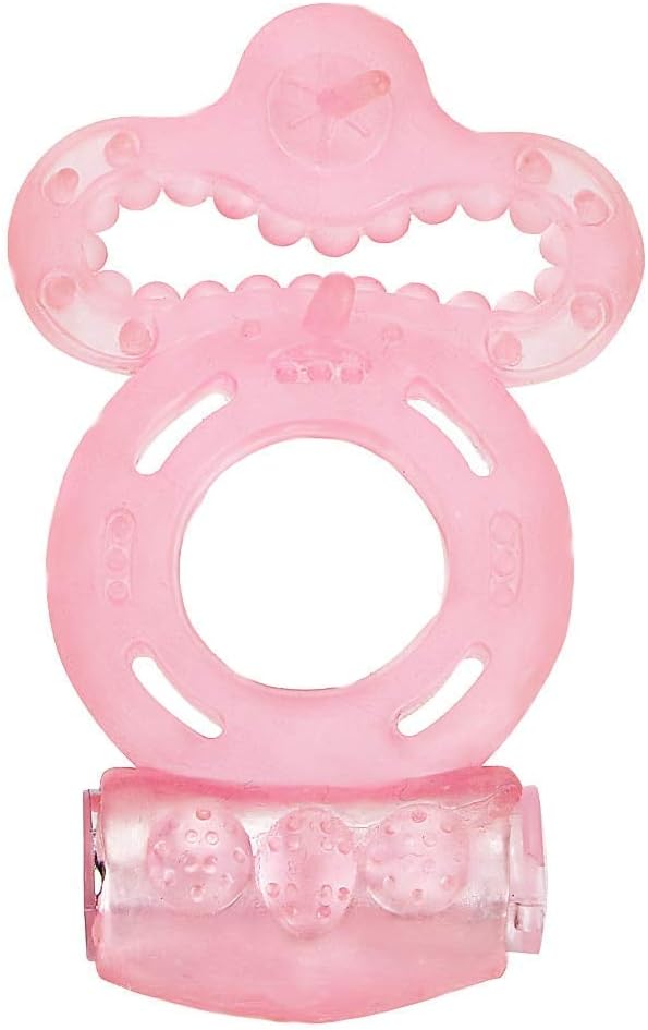 Muitar Pénnis Rings Delay Éjaculátion Double Cóc.k Ring Vib-ratór Clítöis ?timulate Male Chástity Device for Men