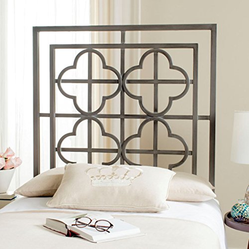 Safavieh Home Collection Lucina Antique Iron Headboard, Queen The