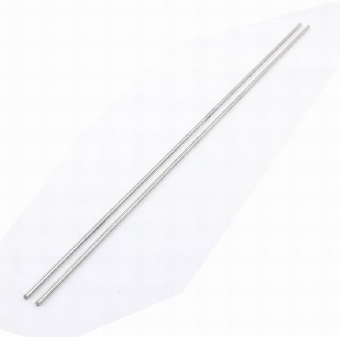 2Pcs 3mm Diameter 400mm Length Stainless Steel Axle Rod for DIY RC Car