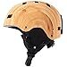 Retrospec Traverse H1 2-in-1 Convertible Helmet with 10 Vents, Pine Grain, Medium (55-59cm)