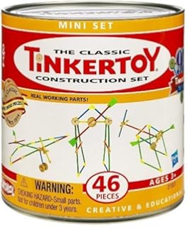 the classic tinkertoy construction set 250 pieces