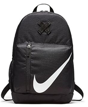 Nike Polyester Elemental with Pouch Backpack(Black, BA5405-010)