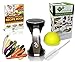 AmaziPro8 Spiralizer Best Vegetable Pasta Maker, Make Veggie Spaghetti, Zucchini Noodles, Cut Spiral Vegetables Super Easy with Sprial Slicer + FREE Silicone Can Lid + Recipe downloadable Book