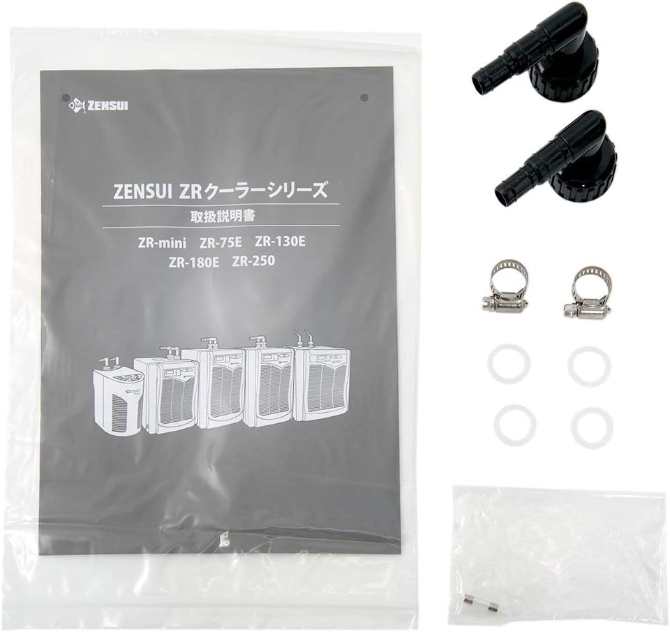 Amazon Zrミニ ゼンスイ Zr Mini ブラック 対応水量180リットル 水槽用クーラー 熱帯魚 エビ 海水魚 メーカー保証期間1年 ペット用品 通販