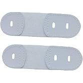 Uncedaran 1 Pair of Ice Skating Elastic Lace Strap Keeper Figure Skating Fixing Straps for Ice Skate Practice (White)