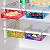 Bluelover-Multipurpose-Frigo-bagagli-cassetto-scorrevole-Frigorifero-risparmiatore-dello-spazio-dellorganizzatore-Shelf