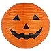 Just Artifacts 16-Inch Orange Halloween Pumpkin Paper Jack-O'-Lantern/Lamp 16-Inch Diameter (Set of 5, 16inch, Orange Paper Jack-O'-Lantern) - Just Artifacts Brand