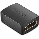 UGREEN HDMI Cable Extender, HDMI Female to Female Coupler, Support 4K 3D HDR Pass Through for HDMI Cable Extension