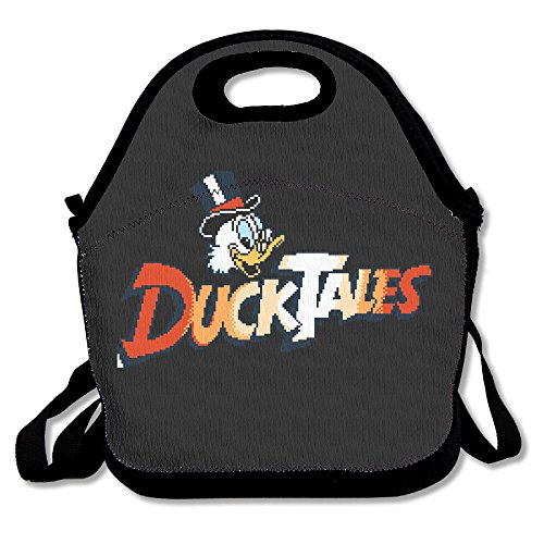 Duck Lunch Bag Lunch Boxes, Waterproof Outdoor Travel Picnic Lunch Box Bag Tote With Zipper And Adjustable Crossbody Strap