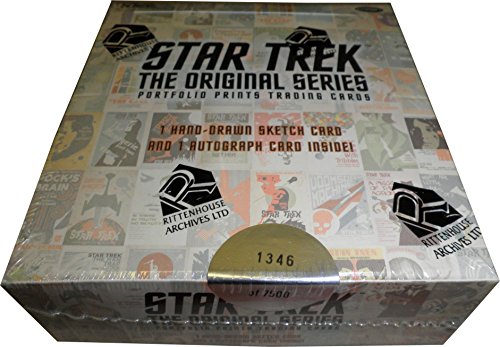 Rittenhouse 2014 Star Trek TOS Portfolio Prints Factory Sealed Trading Card Box