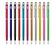 iBart Fiber Tip Stylus Pens for Touch Screens Devices iPhone, iPad, Kindle,Tablets, and Any Capacitive Devices,10 Colors