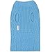 America's Best Petcare Blueberry Dog Sweater - Alaskan Blue Wool Blend - Small, No-Sleeve Style for Boys
