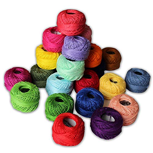 3 Kurtzy+Pcs+Crochet+thread+Experienced