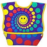 Dex Baby Dura-bib Big Mouth - (Fruit, Happy, Map, Stars) 6-24 Month (Happy)