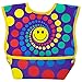 Dex Baby Dura-bib Big Mouth- 4 Pack (Fruit, Happy, Map, Stars) 6-24 Month