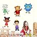 Daniel Tiger's Neighborhood Characters Decal Removable Wall Sticker Decor Art C833, Large