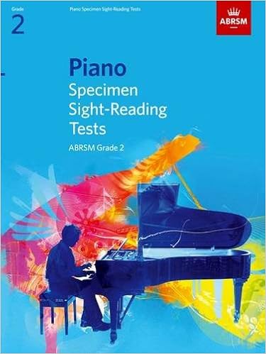 Livres Couvertures de Piano Specimen Sight-Reading Tests, Grade 2 (ABRSM Sight-reading) (Inglés) Partitura – 3 julio 2008