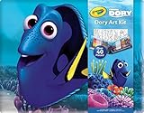 Crayola Finding Dory Art Kit, Gift for Kids, 42 Piece, Ages 5, 6, 7, 8
