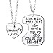 Luvalti Mother Daughter Necklace Set - 
