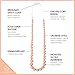 Goobie Baby Audrey Silicone Teething Necklace for Mom to Wear, Safe BPA Free Beads to Chew - Peach