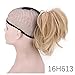 Ponytail Hair Extensions Messy Short Ponytail Synthetic Hair Clip in Ponytail (16H613)