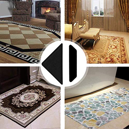 image for DAGEDA Rug Pads for Hardwood Floors & Outdoor Rugs-Anti Curling Rug Gr