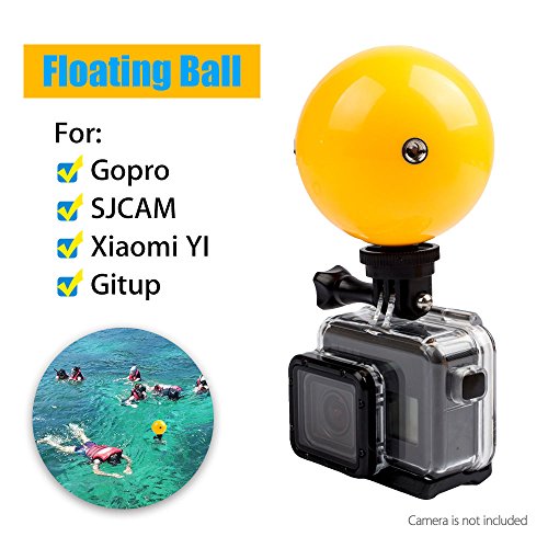 Ideashop-ProFloat-Waterproof-Floating-Ball-Grip-Compatible-with-all-GoPro-Cameras-Hero-5-Session-Black-Silver-Hero-2-3-3-4-Action-Camera-Floaty-Gadget-Underwater-Accessories-5PCS