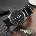 CUCOL Watches for Men with Nylon Band and Date Analog Black