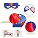RioRand Dress Up Costumes Cartoon Satin Capes Set with Felt Mask and Exclusive Bag for Kids Boys (8-Pack)