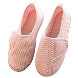 BUYITNOW Women Slippers Nonslip & Breathable House Shoes for Pregnant, Diabetic, Edema