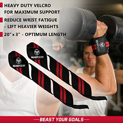 Muequeras-Deportivas-Beast-Gear–Muequeras-Resistentes-para-Levantar-de-Pesas-Ideales-para-Crossfit