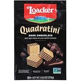 Loacker Wafer Qudrtni Drk Choc 25 8.82Oz