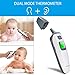 Mcaron Medical Forehead and Ear Thermometer for Baby, Kids and Adults - Infrared Digital Thermometer with Fever Indicator - CE and FDA Approved