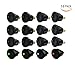 Bestsupplier 16 PCS 12V 20A Amps Car Truck Rocker Round Toggle LED Switch On-Off Control, Blue, Green, Yellow, Red