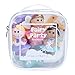 Elegant Baby 6 Piece Bath Time Fun Rubber Water Squirties Vinyl Zip Storage Bag, Fairy Party